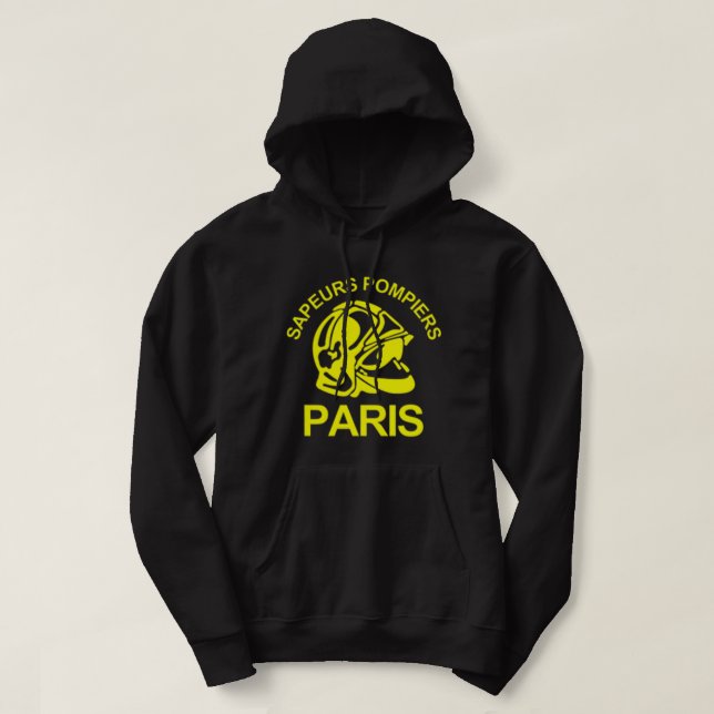 Frankreich Sapeurs Pompiers Paris Fire Brigade Hoodie (Design vorne)