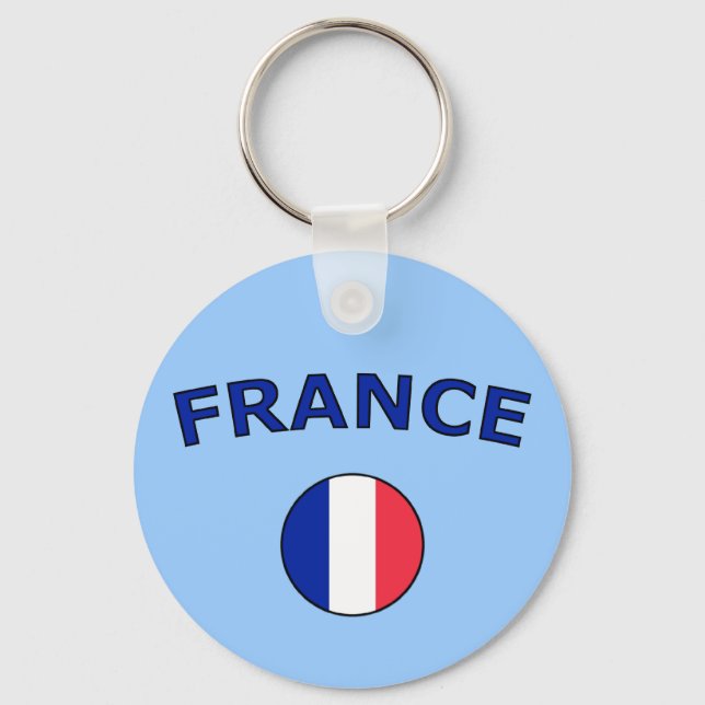 Frankreich Schlüsselanhänger (Vorderseite)