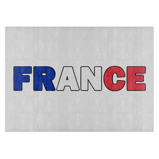 Frankreich Schneidebrett (Vorderseite)