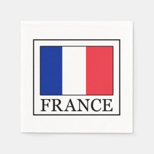 Frankreich Serviette