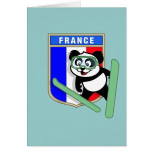 Frankreich Skisprung Panda