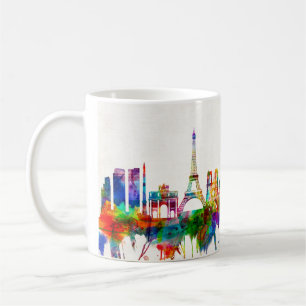 Frankreich - Skyline Kaffeetasse