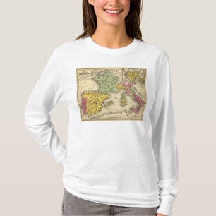 Frankreich, Spanien, Portugal, Italien T-Shirt