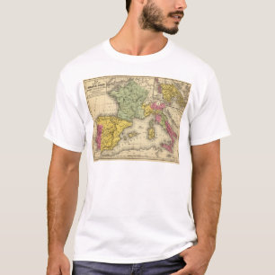 Frankreich, Spanien, Portugal, Italien T-Shirt