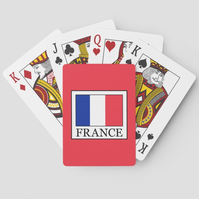 Frankreich Spielkarten (Rückseite)
