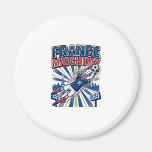 Frankreich Spieltag Skelett Stürmer Nationen High Magnet
