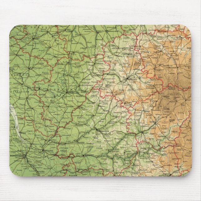 Frankreich Südwestteil Bordeaux Mousepad (Vorne)