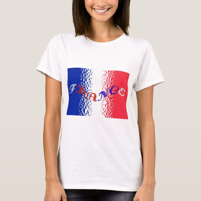 Frankreich T-Shirt (Vorderseite)