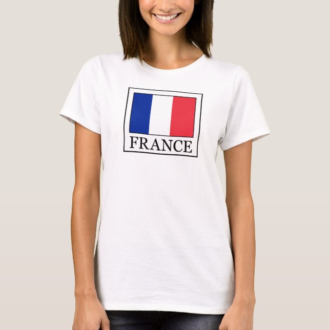 Frankreich T-Shirt (Vorderseite)