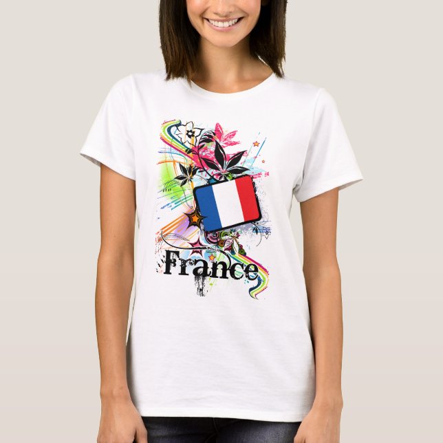 Frankreich T-Shirt (Vorderseite)
