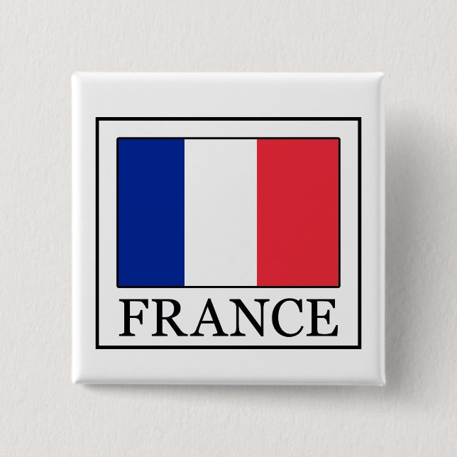Frankreich-Taste Button (Vorderseite)