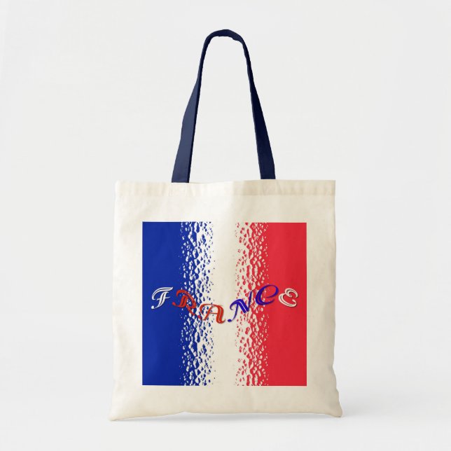 Frankreich Tote Bag Tragetasche (Vorne)