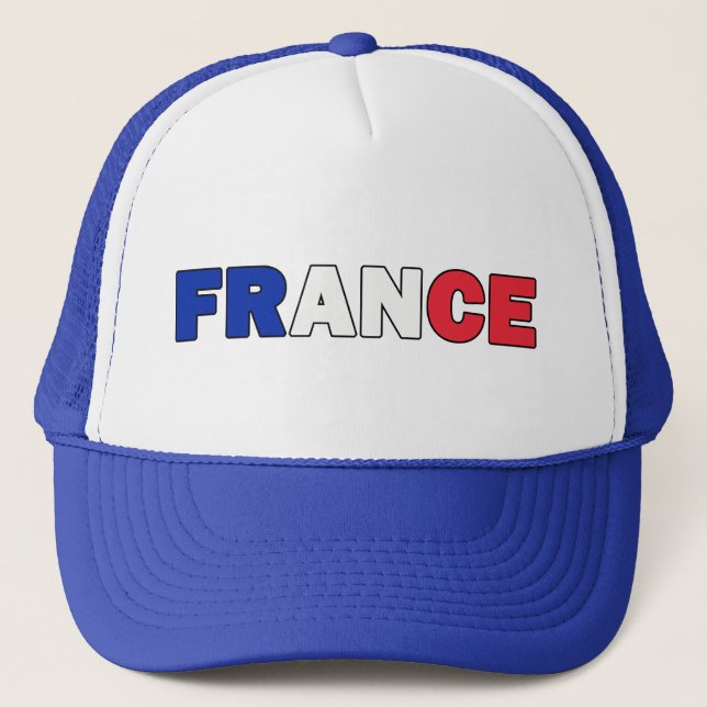 Frankreich Truckerkappe (Vorderseite)
