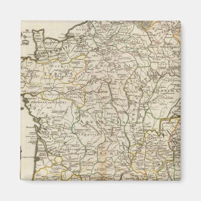 Frankreich und Schweiz 2 Magnet (Vorne)