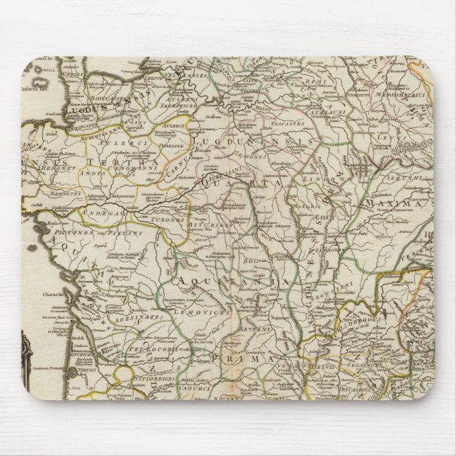 Frankreich und Schweiz 2 Mousepad (Vorne)