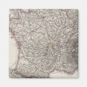 Frankreich und Schweiz Magnet
