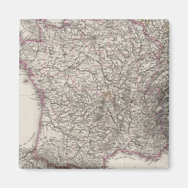 Frankreich und Schweiz Magnet (Vorne)