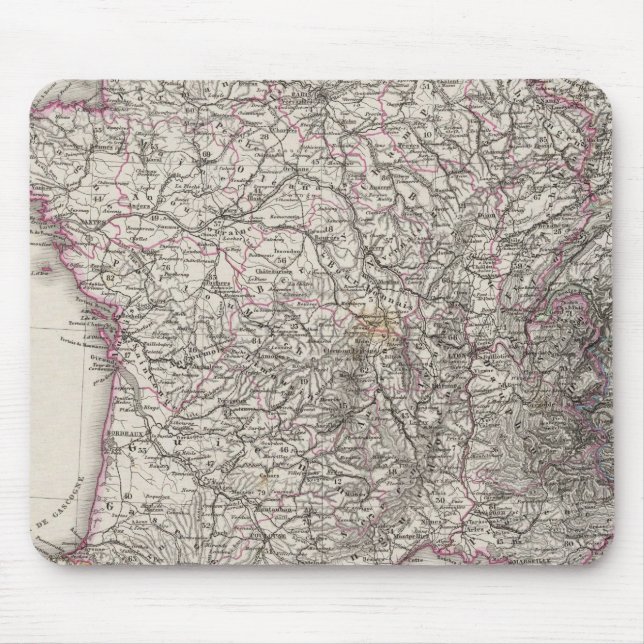Frankreich und Schweiz Mousepad (Vorne)