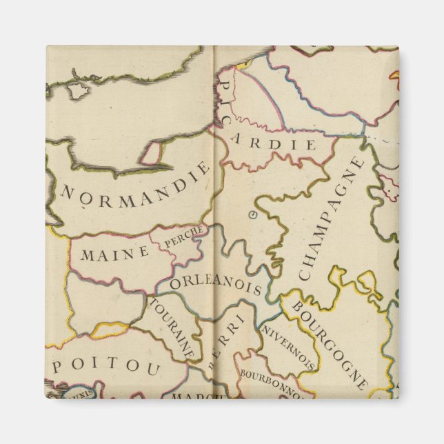 Frankreich, Versorgungsleistungen und Grenzen Magnet (Vorne)