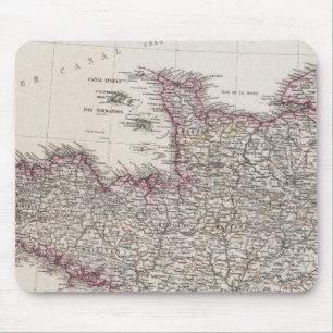 Frankreich, vier Blätter, Blatt 1 Mousepad