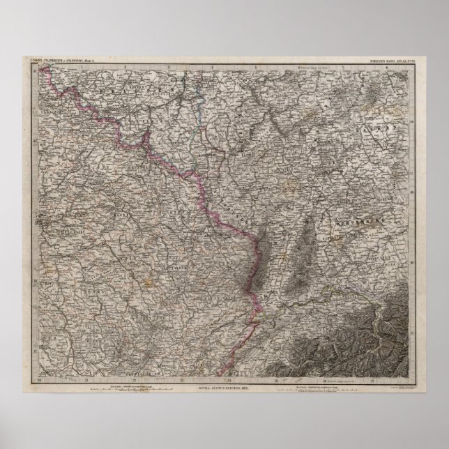 Frankreich, vier Blätter, Blatt 2 Poster (Vorne)