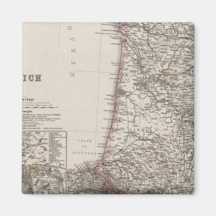 Frankreich, vier Blätter, Blatt 3 Magnet