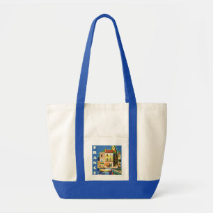 FRANKREICH Vintage Reisetaschen Tragetasche