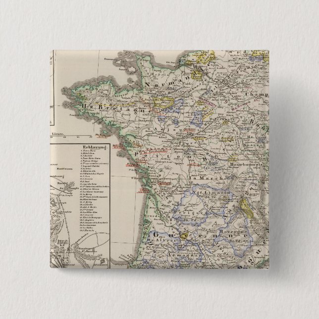 Frankreich von 1461 bis 1610 button (Vorderseite)