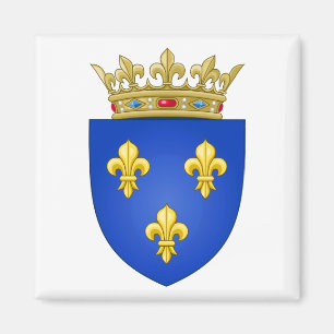 Frankreich-Wappen Magnet