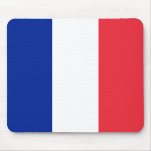 Frankreichflagge Mousepad