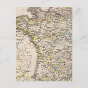 Frankreichs älteste religiöse Religion Postkarte