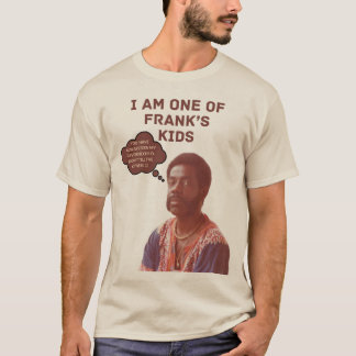 Franks Kind Sand Shirt/brauner Text T-Shirt