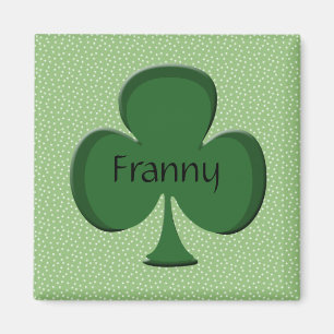 Franny Kleeblatt Name Magnet