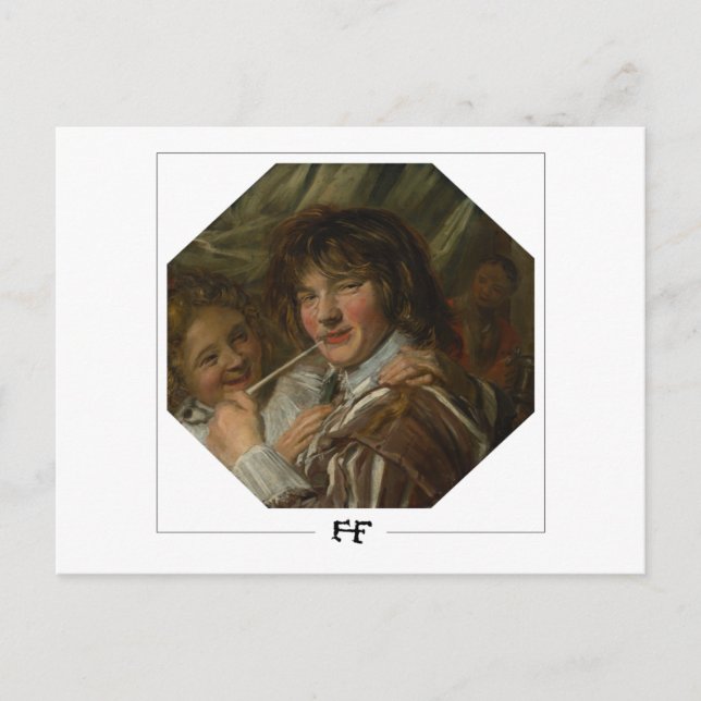Frans Hals #243 - Fine Art Postcard Postkarte (Vorderseite)