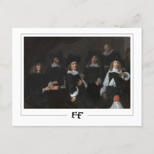 Frans Hals #28 - Fine Art Postcard Postkarte