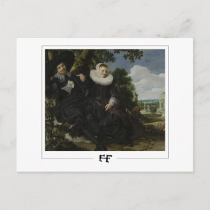 Frans Hals #82 - Carte postale d'art fin
