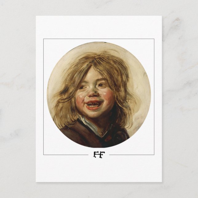Frans Hals #97 - Fine Art Postcard Postkarte (Vorderseite)