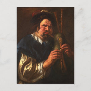 Frans Hals Art Postkarte