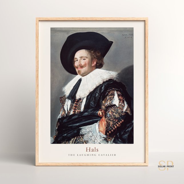 Frans Hals Laughing Cavalier Classic Elegance Poster (Von Creator hochgeladen)