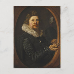 Frans Hals - Portrait eines Mannes Postkarte