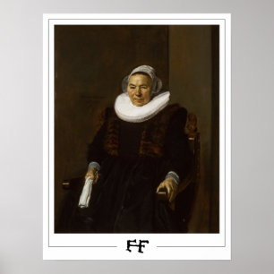Frans Hals Zedign Art Poster #111