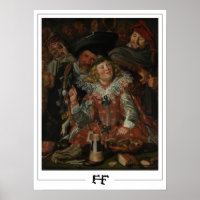 Frans Hals Zedign Art Poster #147