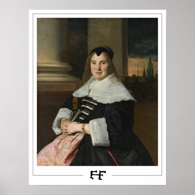 Frans Hals Zedign Art Poster #15 (Vorne)