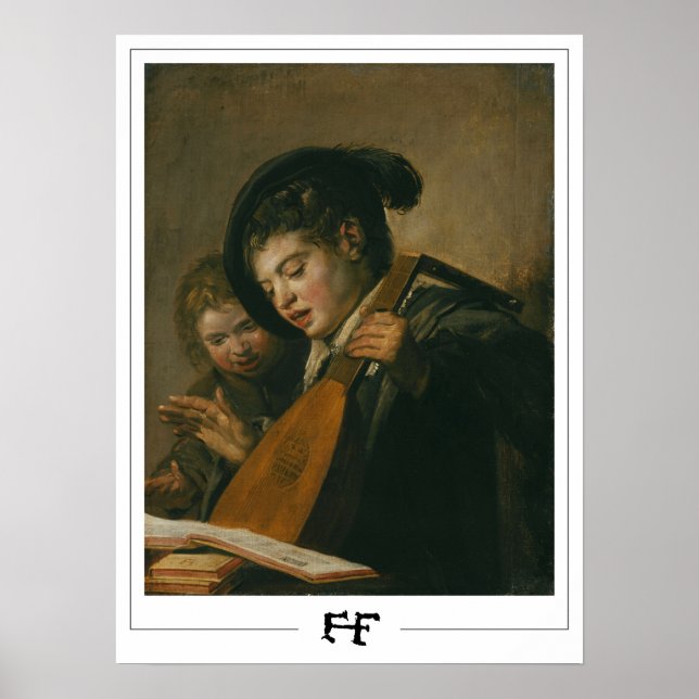 Frans Hals Zedign Art Poster #216 (Vorne)
