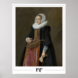 Frans Hals Zedign Kunstposter #106 Poster