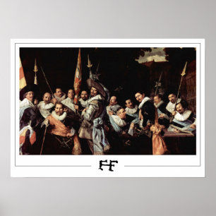 Frans Hals Zedign Kunstposter #206 Poster