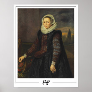 Frans Hals Zedign Kunstposter #33 Poster