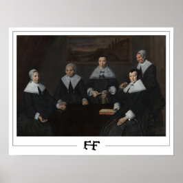 Frans Hals Zedign Poster d'art #246