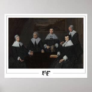 Frans Hals Zedign Poster d'art #246