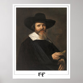 Frans Hals Zedign Poster d'art #250